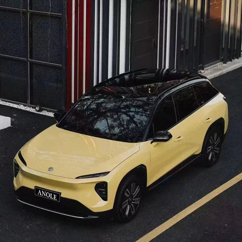 Anole High Glossy Pastel Yellow Vinyl Car Wrap