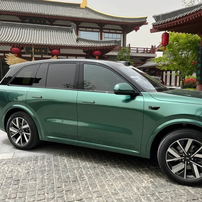 Anole Glossy Metallic Sacramento Green Car Vinyl Wrap