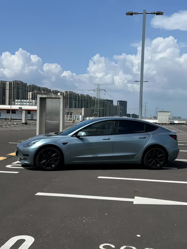 Anole Liquid Metallic Somato Blue Vinyl Car Wrap
