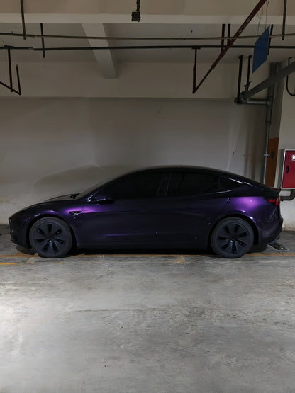 Anole Gloss Plus Midnight Purple Car Vinyl Wrap