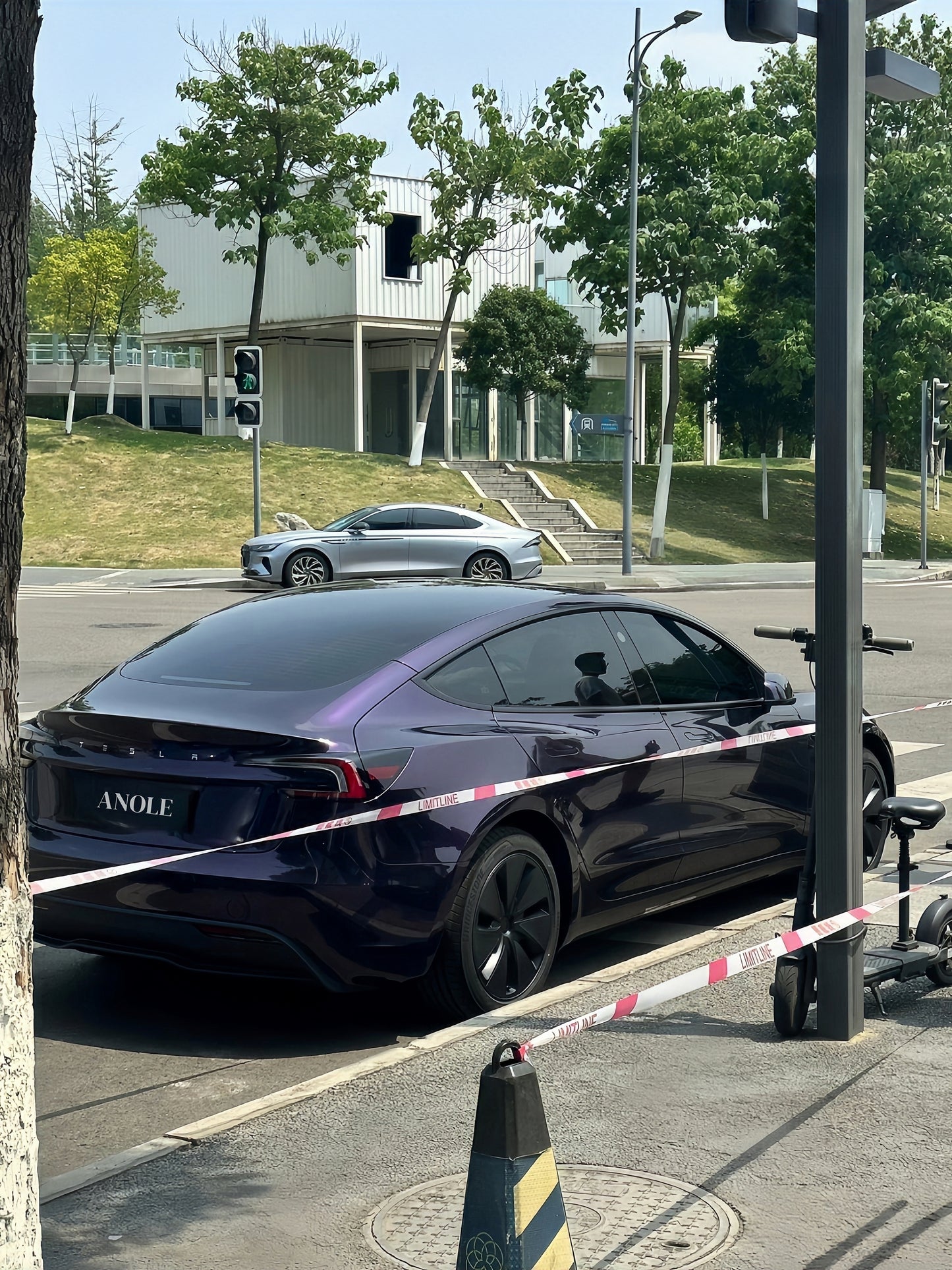 Anole Gloss Plus Midnight Purple Car Vinyl Wrap