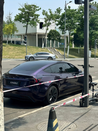 Anole Gloss Plus Midnight Purple Car Vinyl Wrap
