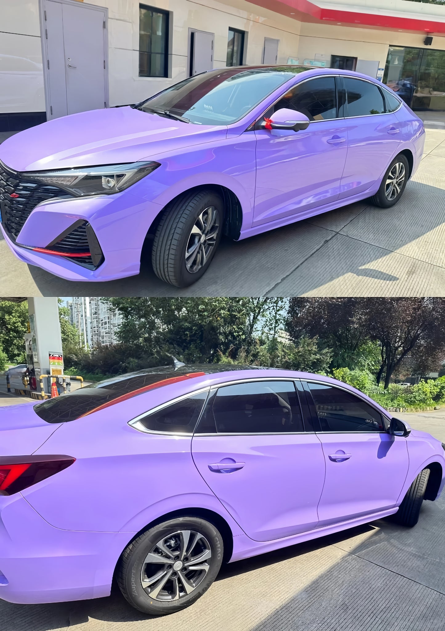 Anole Super Glossy Lavender Purple Vinyl Car Wrap