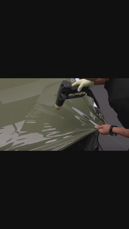 Anole High Glossy Reseda Battle Green Vinyl Car Wrap