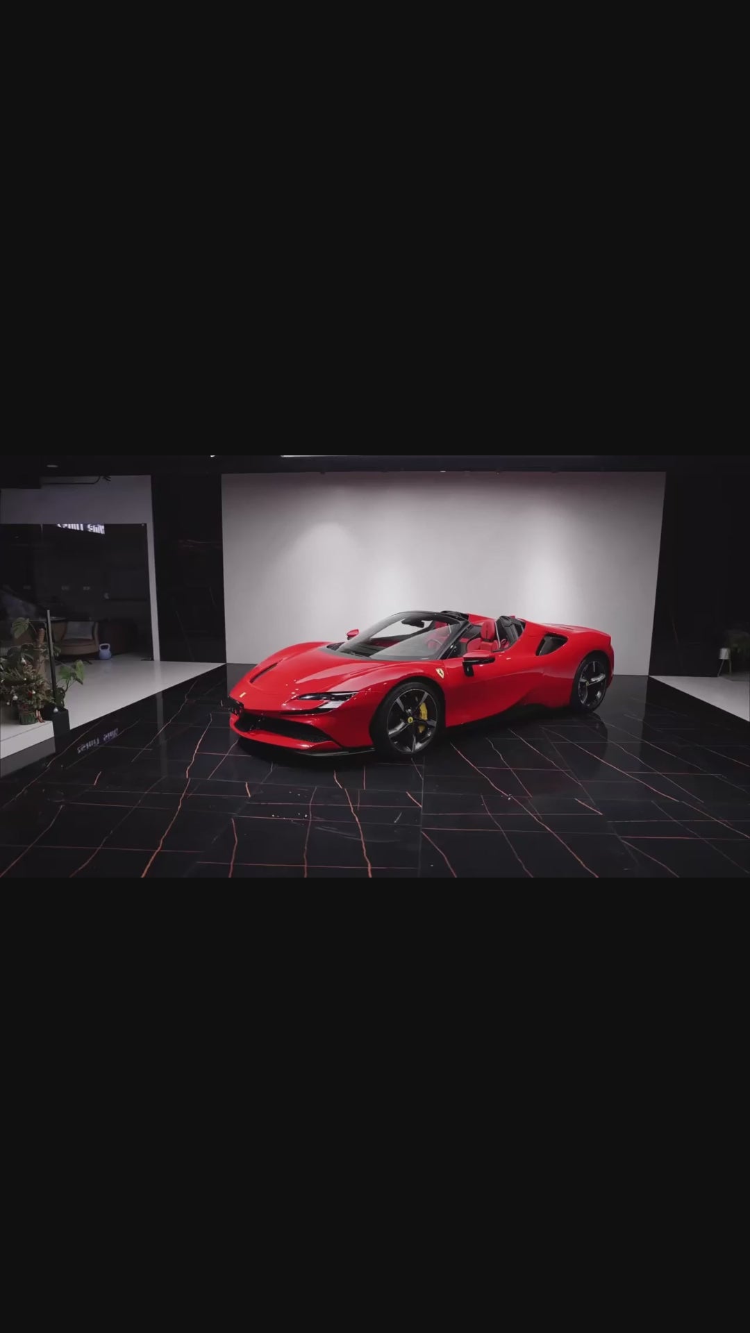 Anole High Glossy Ferrari Red Vinyl Car Wrap 6