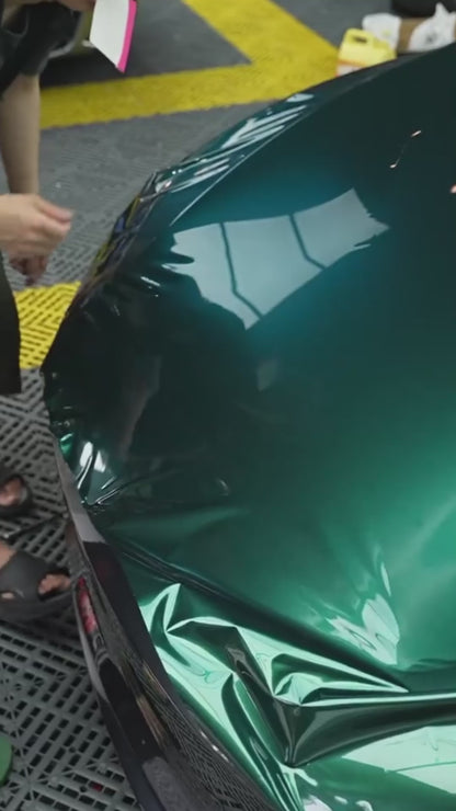 Anole Glossy Metallic Royal Green Vinyl Wrap