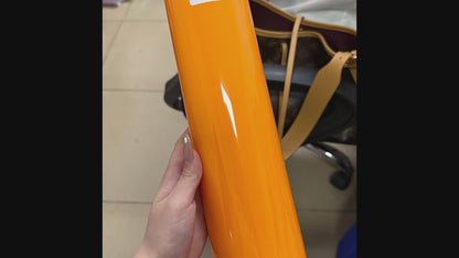 Anole High Glossy McLaren Orange Car Vinyl Wrap