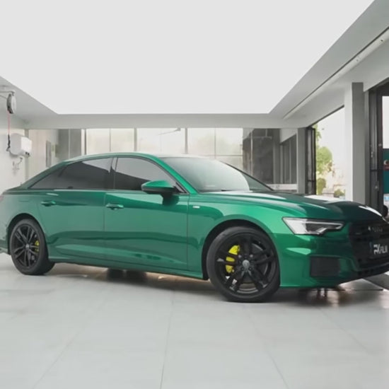 Anole Glossy Metallic La Salle Green Agate Green Vinyl Car Wrap 6