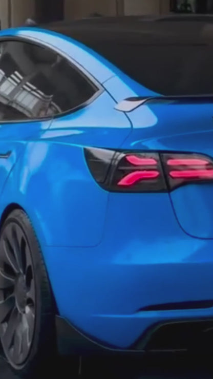 Anole High Gloss Piano Shark Blue Vinyl Car Wrap