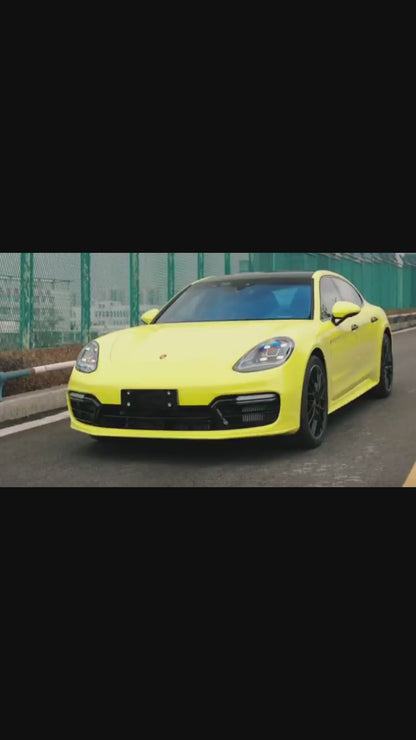 Anole High Glossy Lemon Yellow Vinyl Car Wrap