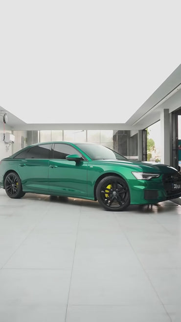 Anole Glossy Metallic La Salle Green Agate Green Vinyl Car Wrap