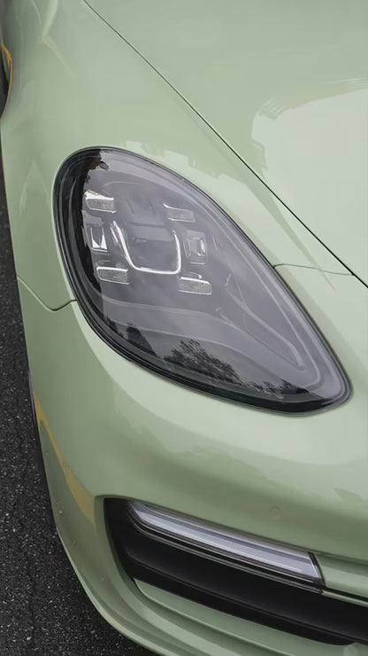 Anole Super Glossy Light Khaki Green Vinyl Car Wrap