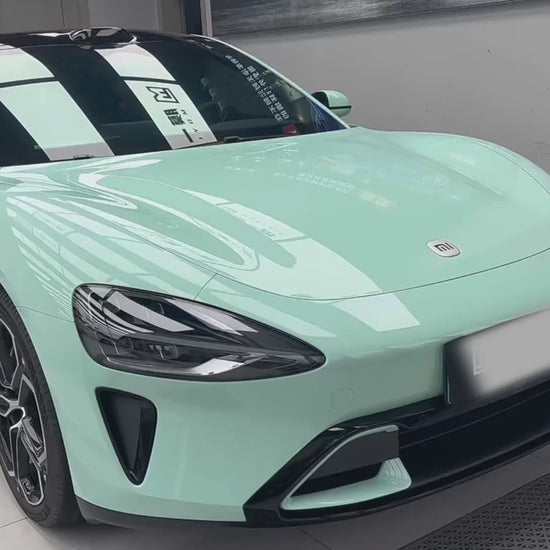Anole High Glossy Jamaican Aqua Green Car Vinyl Wrap