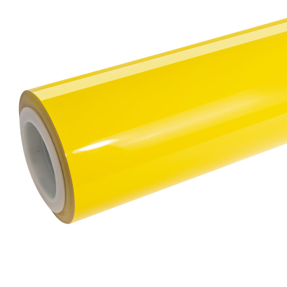 Anole High Glossy Racing Yellow Vinyl Car Wrap