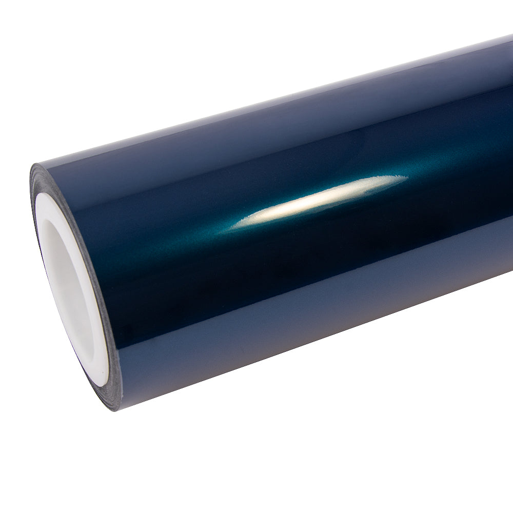 Anole Glossy Metallic Indigo Blue Montego Blue Vinyl Car Wrap 3