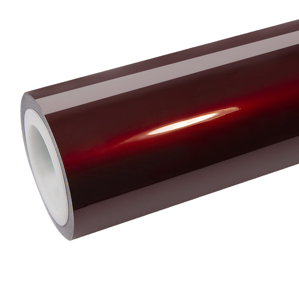 Anole Glossy Metallic Rufous Red Car Vinyl Wrap 6